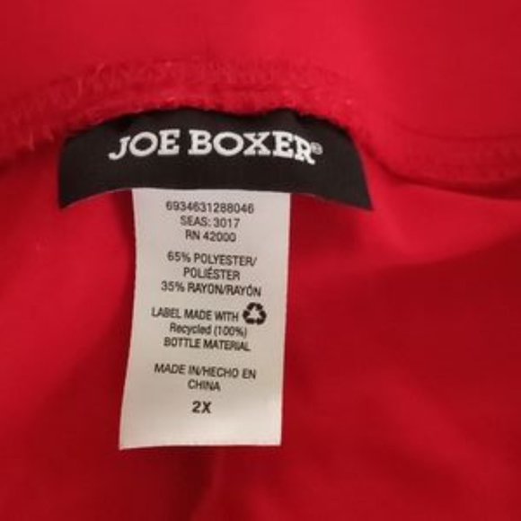 Joe Boxer Women's Pajama pants – Size (2X) – Red - Picture 4 of 6